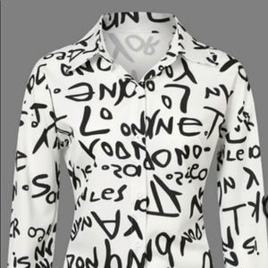 Graffiti Uptown blouse